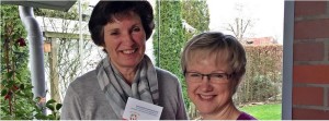 Im Interview: Angela Hebbelmann (Fallmanagerin im Marien Hospital Papenburg und Heide Heyen-Strehlau (1. Vorsitzende des Fördervereins)