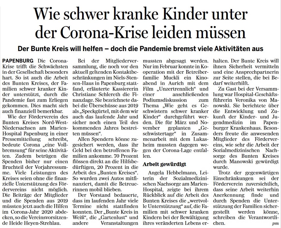 Ems-Zeitung Ausgabe 17. Nov. 2020